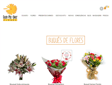 Tablet Screenshot of bemmequerflores.com.br